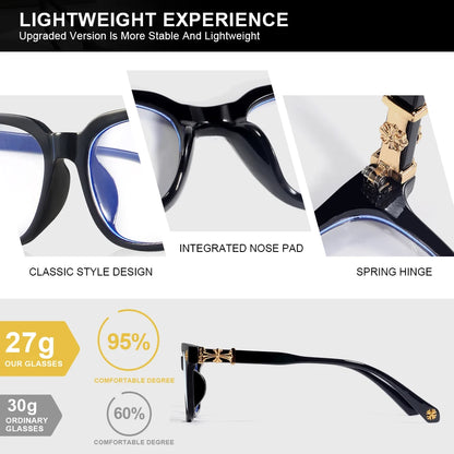 Square Lens Anti Blue Light Glasses